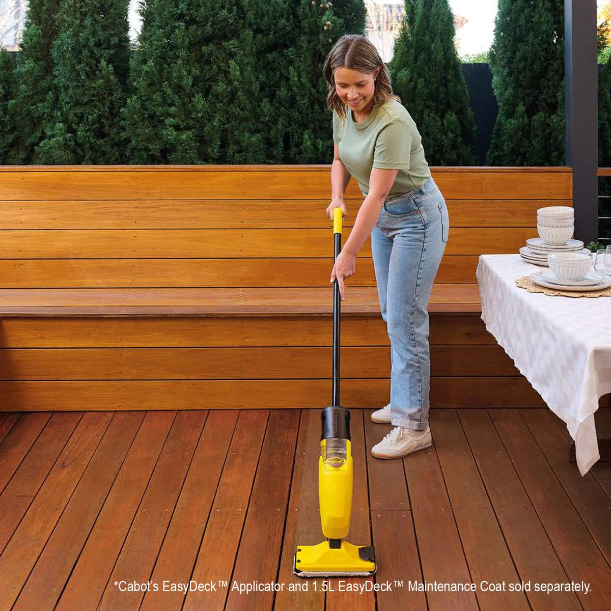 Cabot S Easydeck Maintenance Coat Refill - 3L - Covers 48m² - Fast-Drying - Image 3