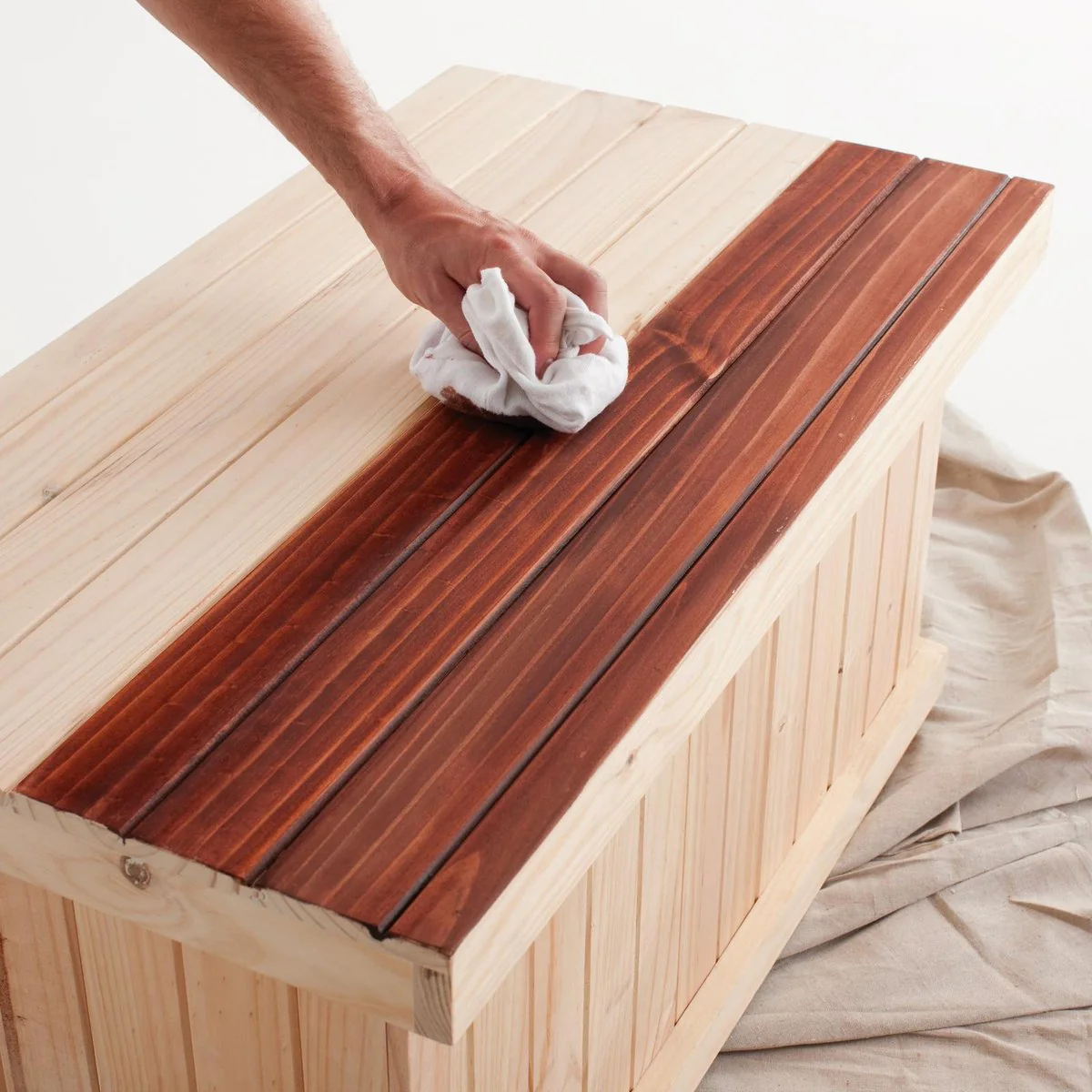 Cabot Walnut Interior Stain - 250ml - Oil Based - Deep Penetration - Image 3