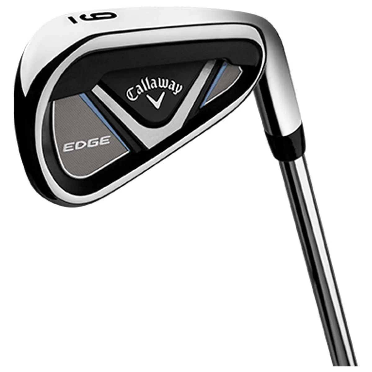 Callaway Edge Men's RH Regular Flex Easy 10pc Golf Club Set Black/Blue - Image 7
