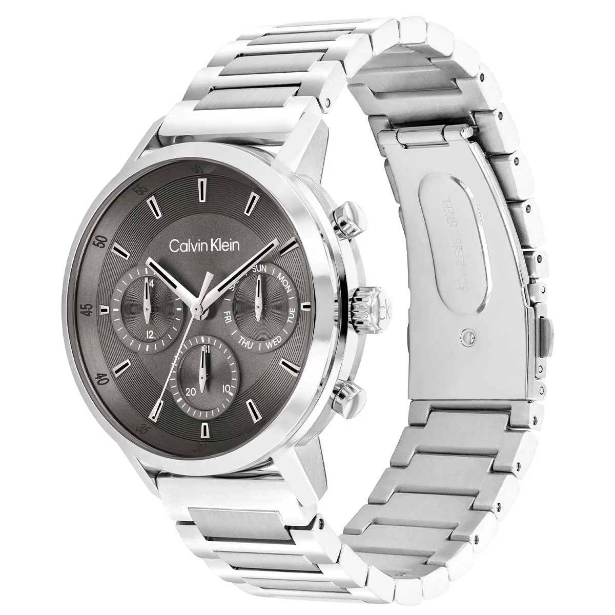 Calvin Klein Gauge Men's Watch 25200493 Grey Dial Quartz Stainless Steel - Image 2