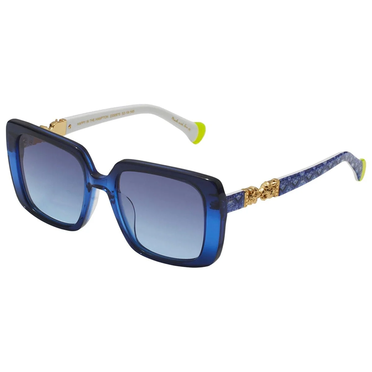 CAMILLA Happy In The Hamptons 2330875 Women's Sunglasses Acetate Blue Grad
