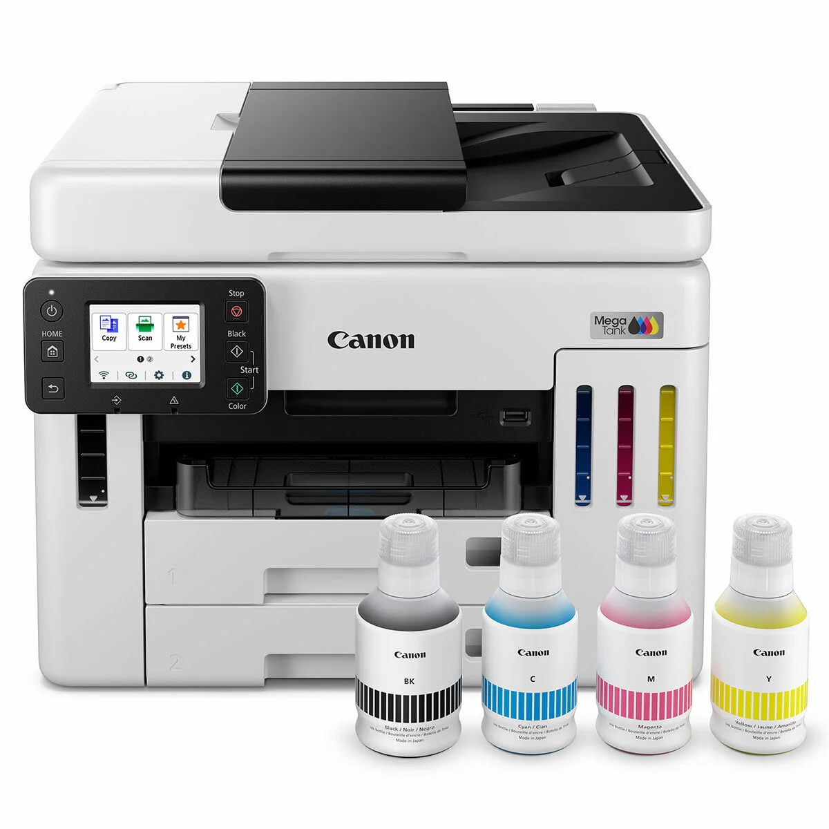 Canon MAXIFY GX7160 MegaTank Compact Multifunction Colour Printer White - Image 6