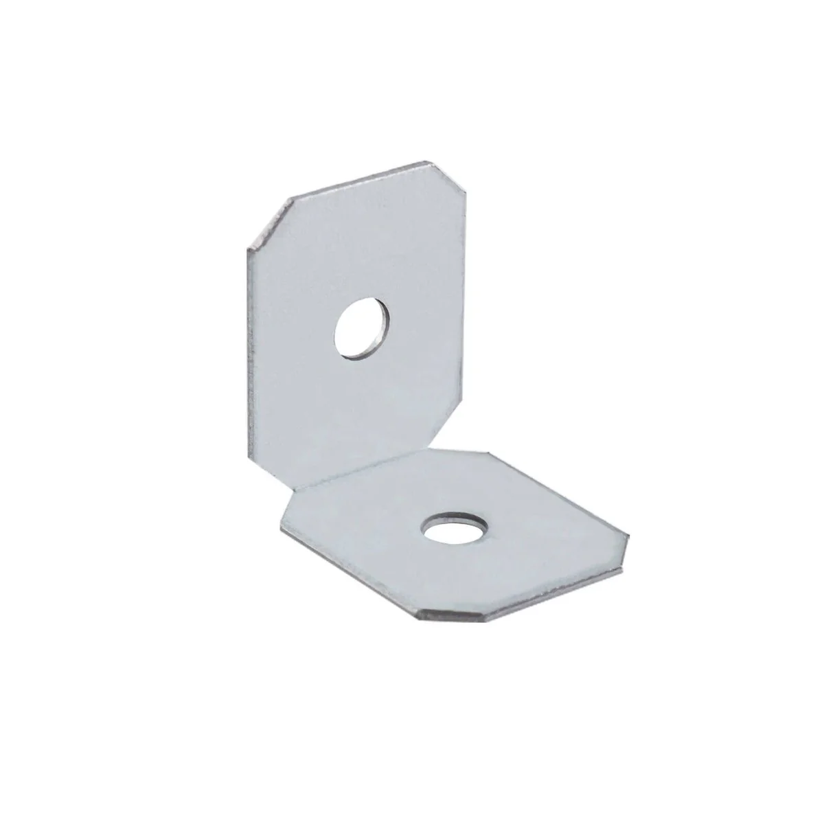 Carinya Galvanised Angle Make a Bracket 20 Pack - 25x25x20mm - Silver