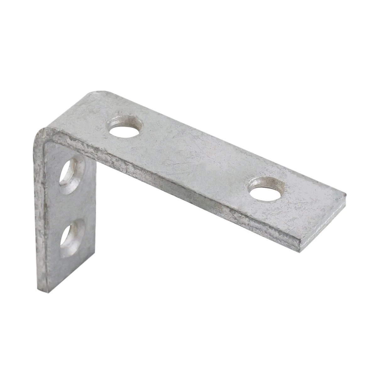 Carinya Galvanised Angle Bracket 75 x 50mm 4 Pack - Silver
