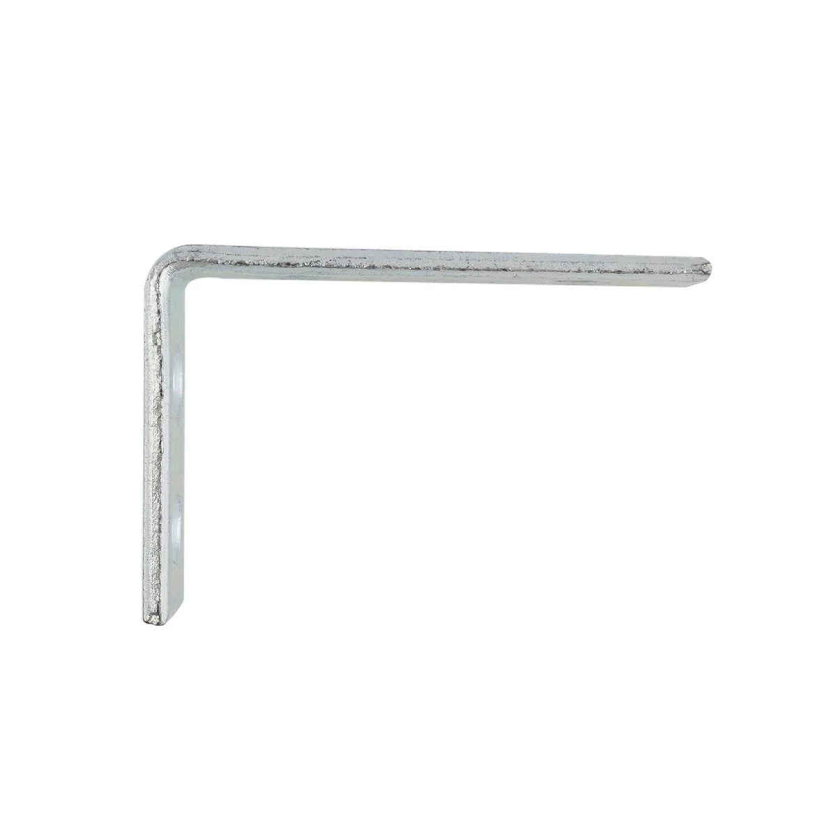 Carinya Zinc Plated Angle Bracket 75 x 50mm - Silver - Heavy-Duty - 1 Pack - Image 2