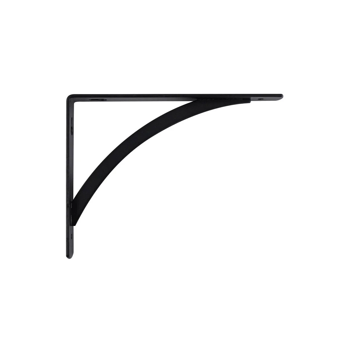 Carinya Arch Stayed Bracket - 200 x 150mm - Powder Coated Steel - Black - Image 2