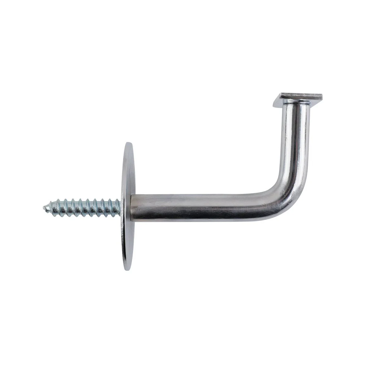 Carinya Handrail Bracket - 160mm - Chrome Plated Steel - Flat Top - Image 2