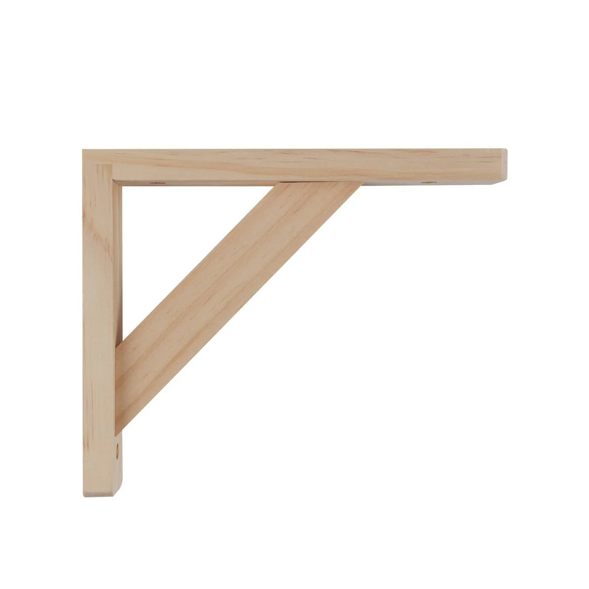 Carinya Stayed Bracket - 210 x 170mm - Raw Pine - DIY Design - Image 2
