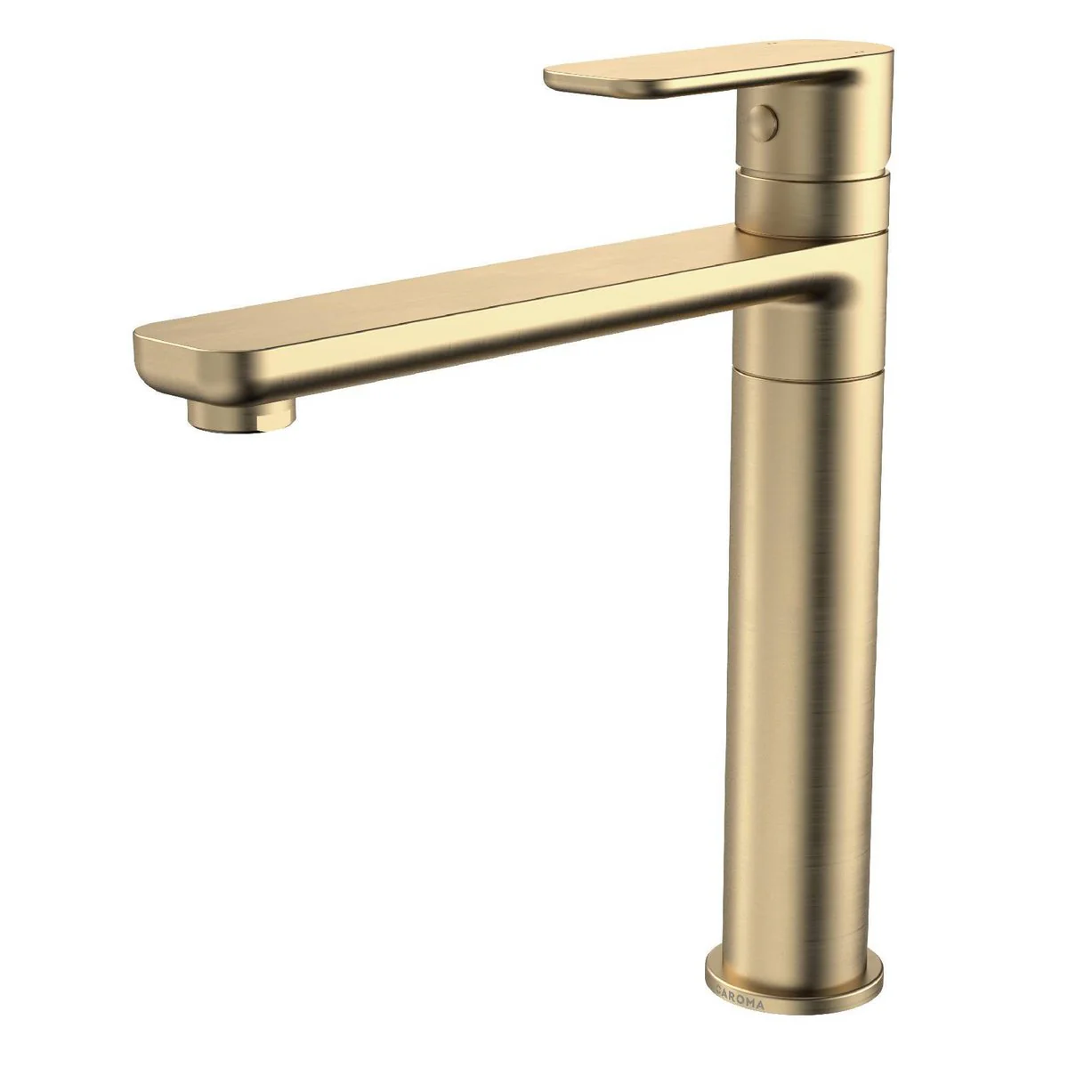 Caroma Luna Sink Mixer - Brushed Brass - Lead Free - 50mm x 260mm x 231mm