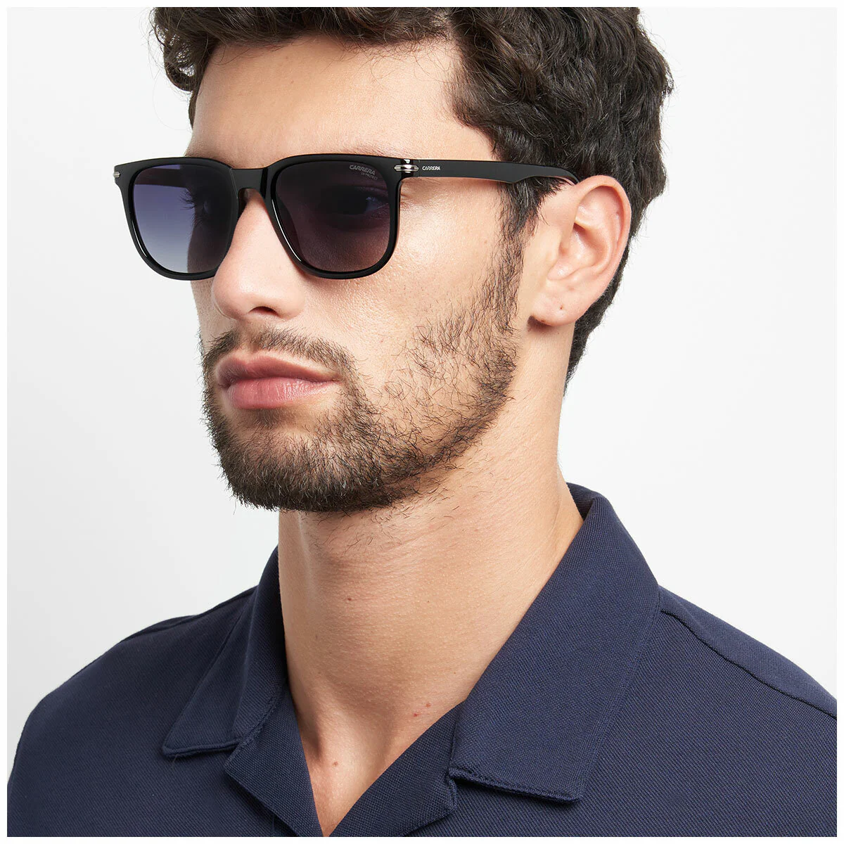 Carrera Men's Stylish Rectangular Sunglasses 300/S M4P Striped Black - Image 6