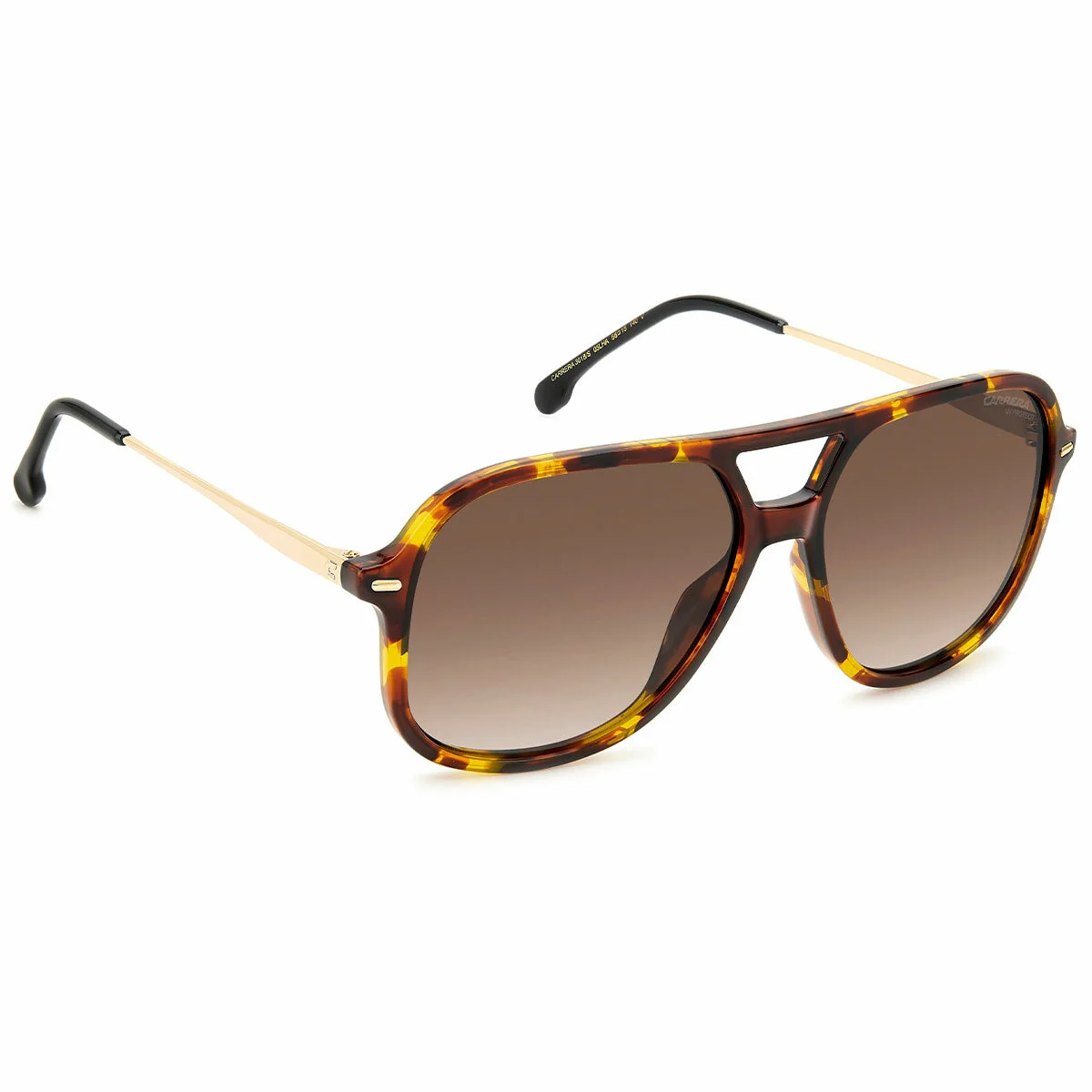 Carrera 3018/S 05L Women’s Square Sunglasses 58mm Havana Double Bridge Brown Lens Plastic - Image 3