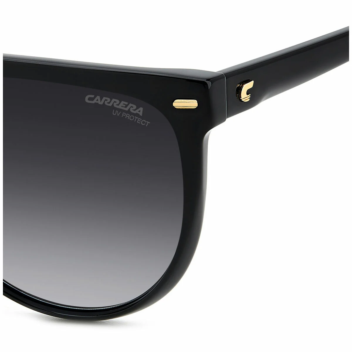 Carrera Stylish Women's Sunglasses 3055/S 807 Black Acetate Dark Grey - Image 4