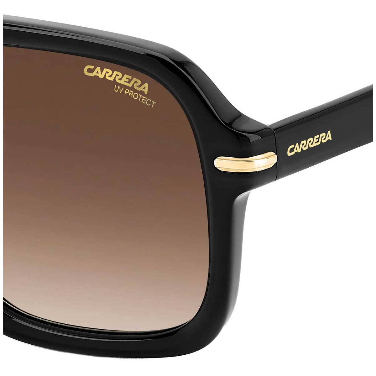 Carrera 317/S 807 Men's Sunglasses 55mm Black Acetate Brown Lens Stylish - Image 4
