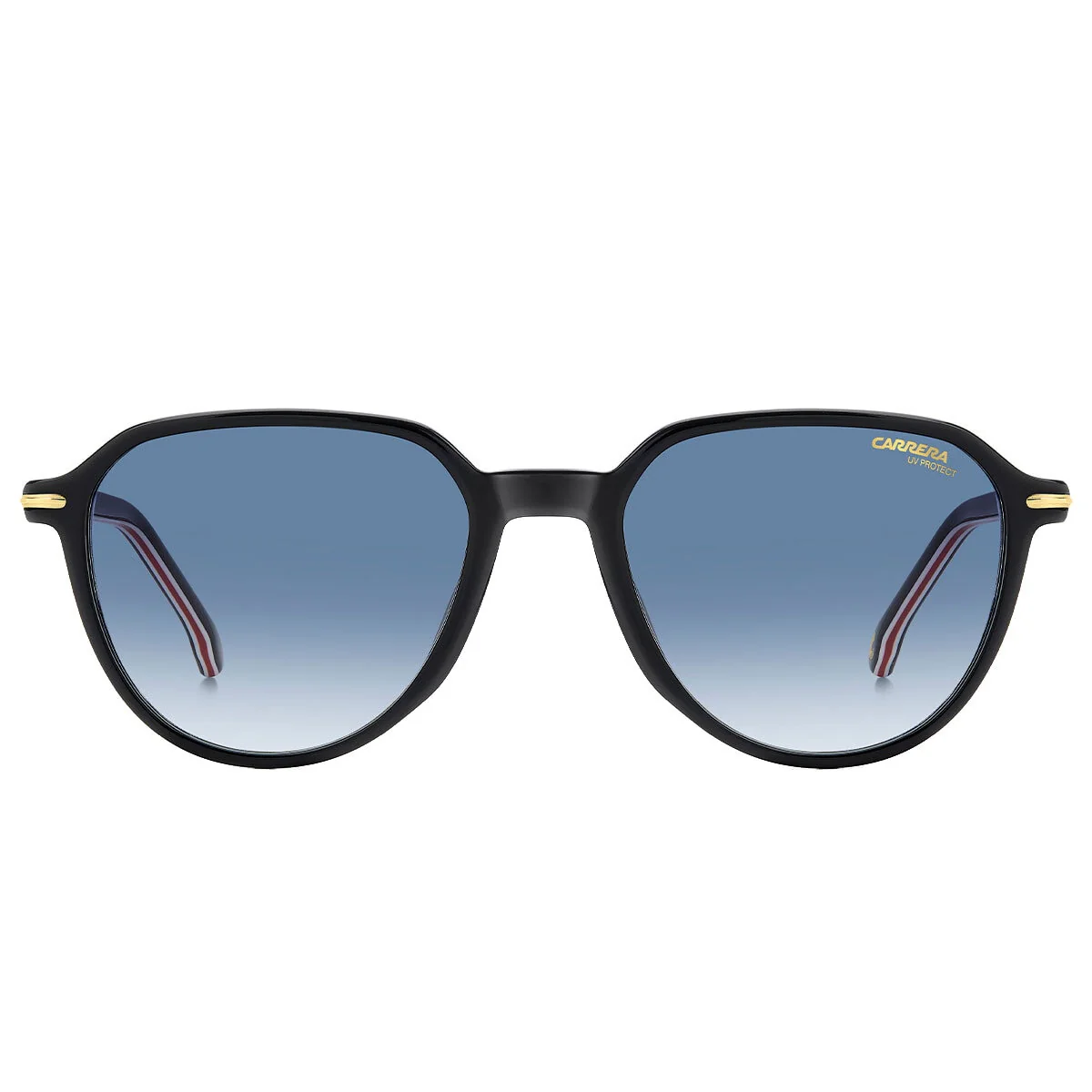 Carrera Men's Sunglasses 342/S 2M2 Black Gold Acetate Stylish - Image 2