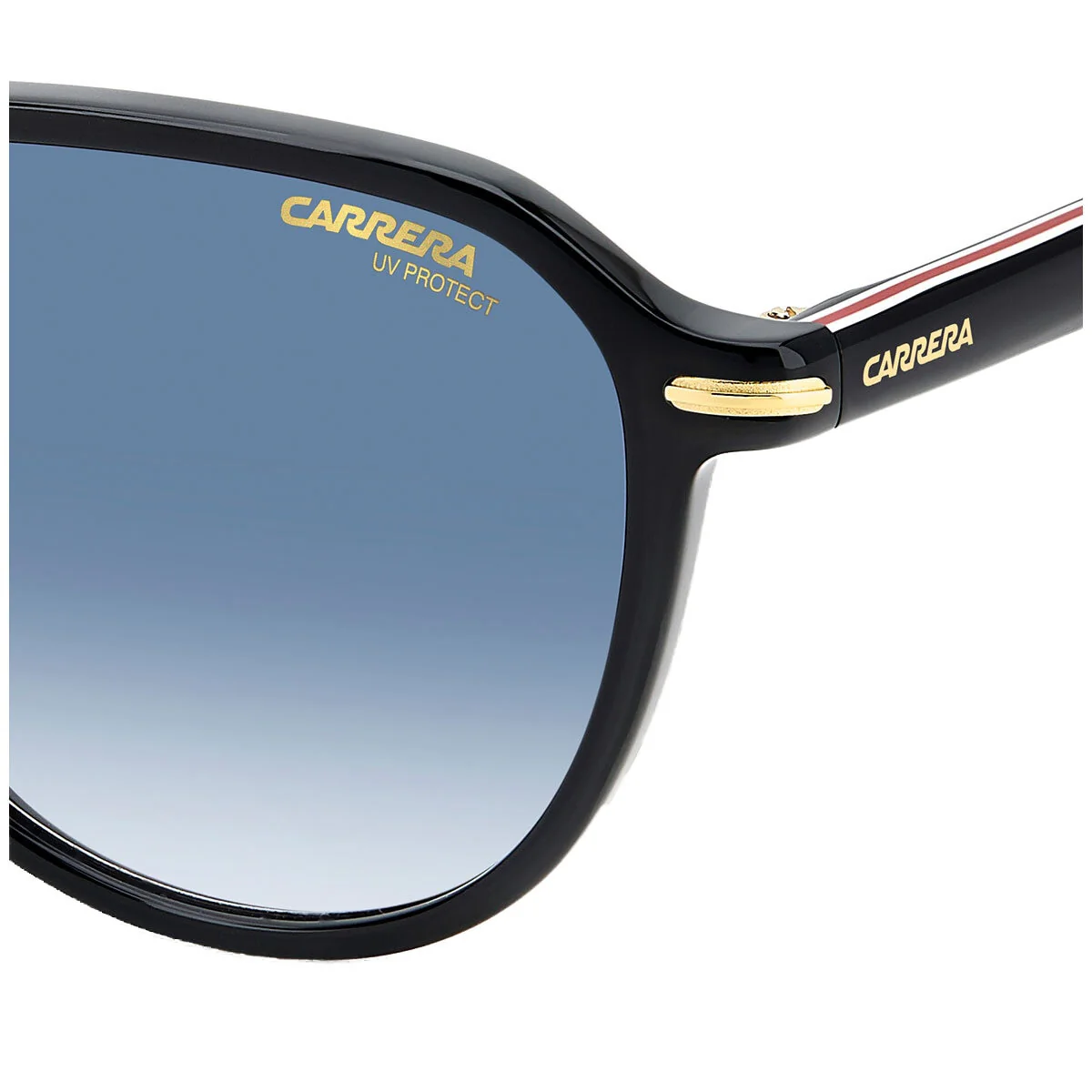 Carrera Men's Sunglasses 342/S 2M2 Black Gold Acetate Stylish - Image 5