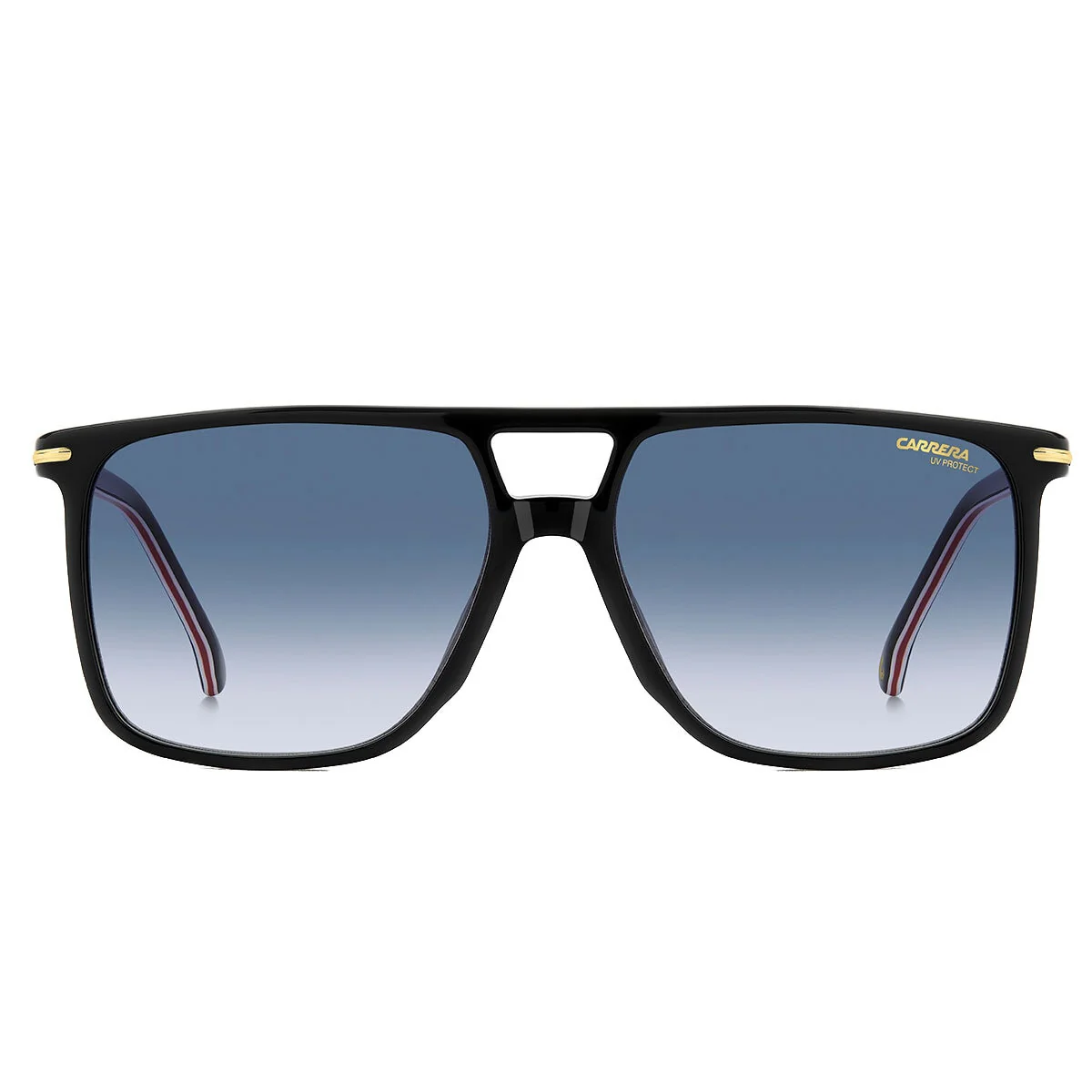 Carrera 366/S OIT Men's Navigator Sunglasses Black Red Acetate Dark Blue - Image 2