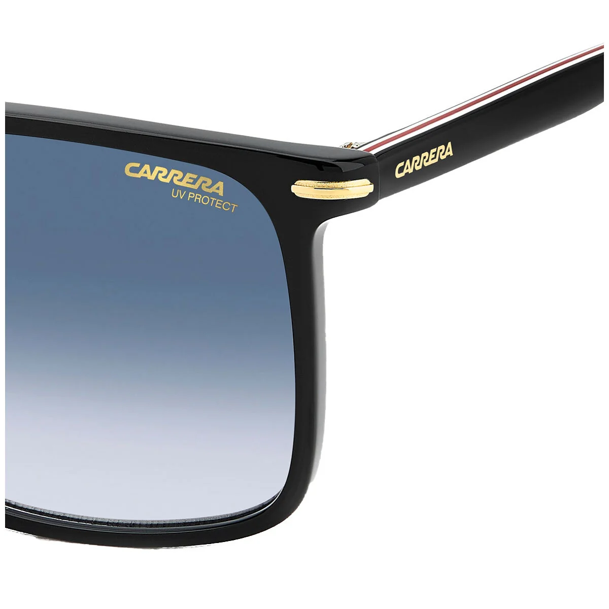 Carrera 366/S OIT Men's Navigator Sunglasses Black Red Acetate Dark Blue - Image 5