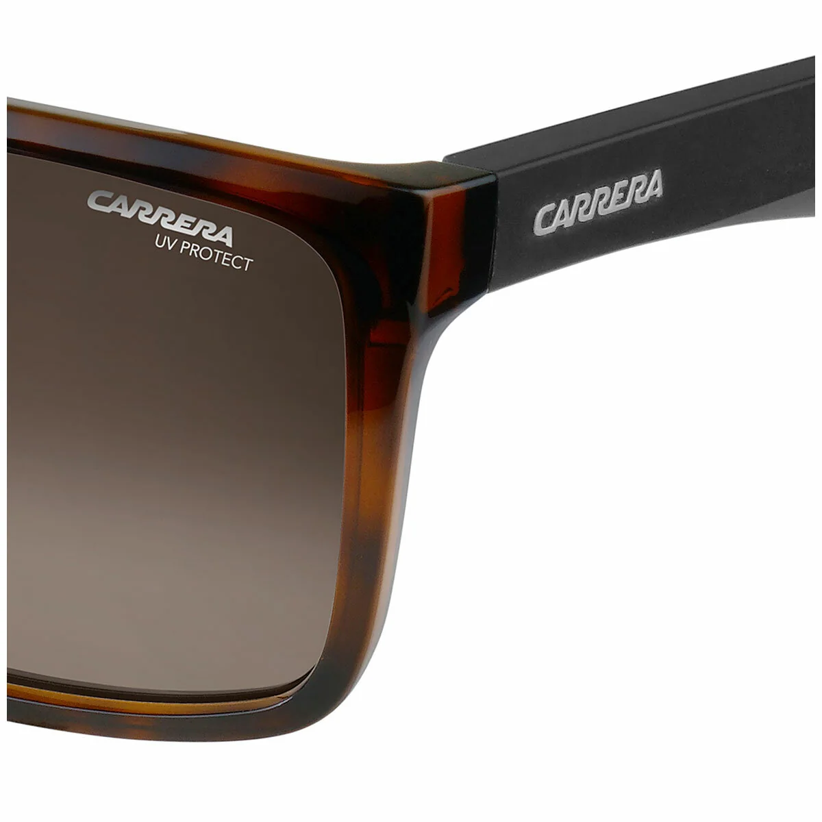 Carrera 5039/S 2OS Men’s Rectangular Sunglasses Brown Havana Matte Black - Image 3