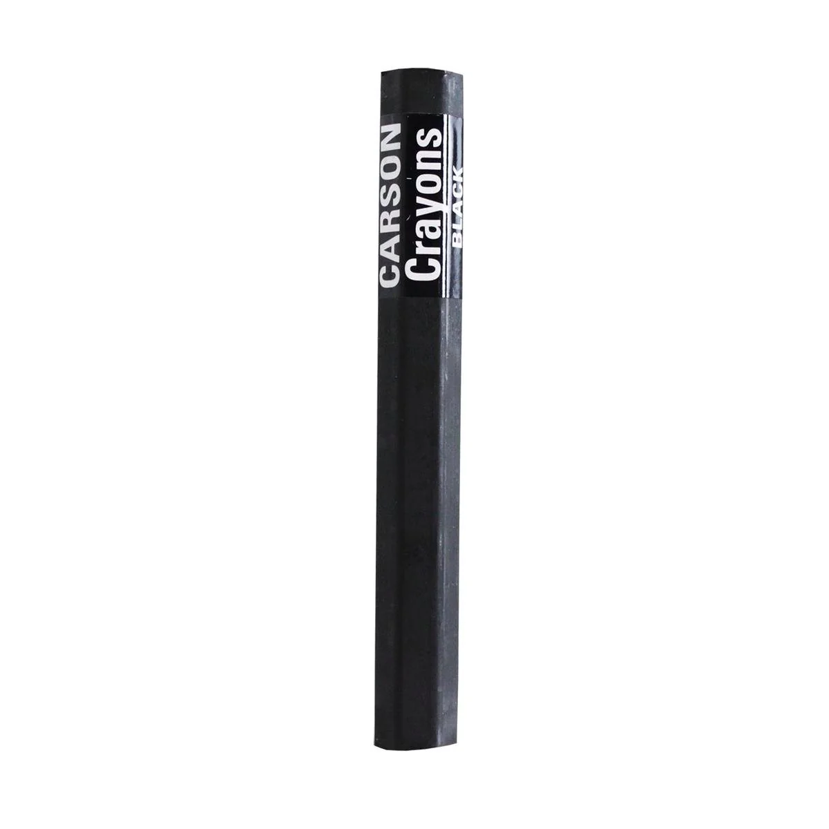 Carson Crayons Lumber No 3 Black - Clay-Based Crayons - 120mm x 120mm x 115mm