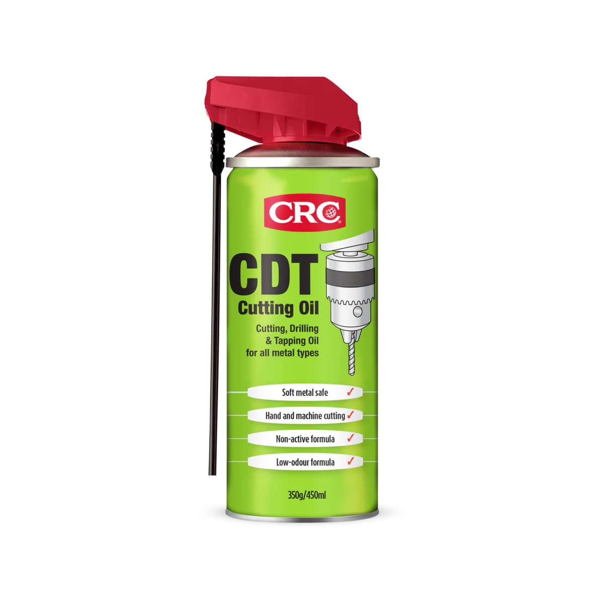 Cdt Cutting Oil 350g - High-Performance Lubricant - 250mm x 65mm