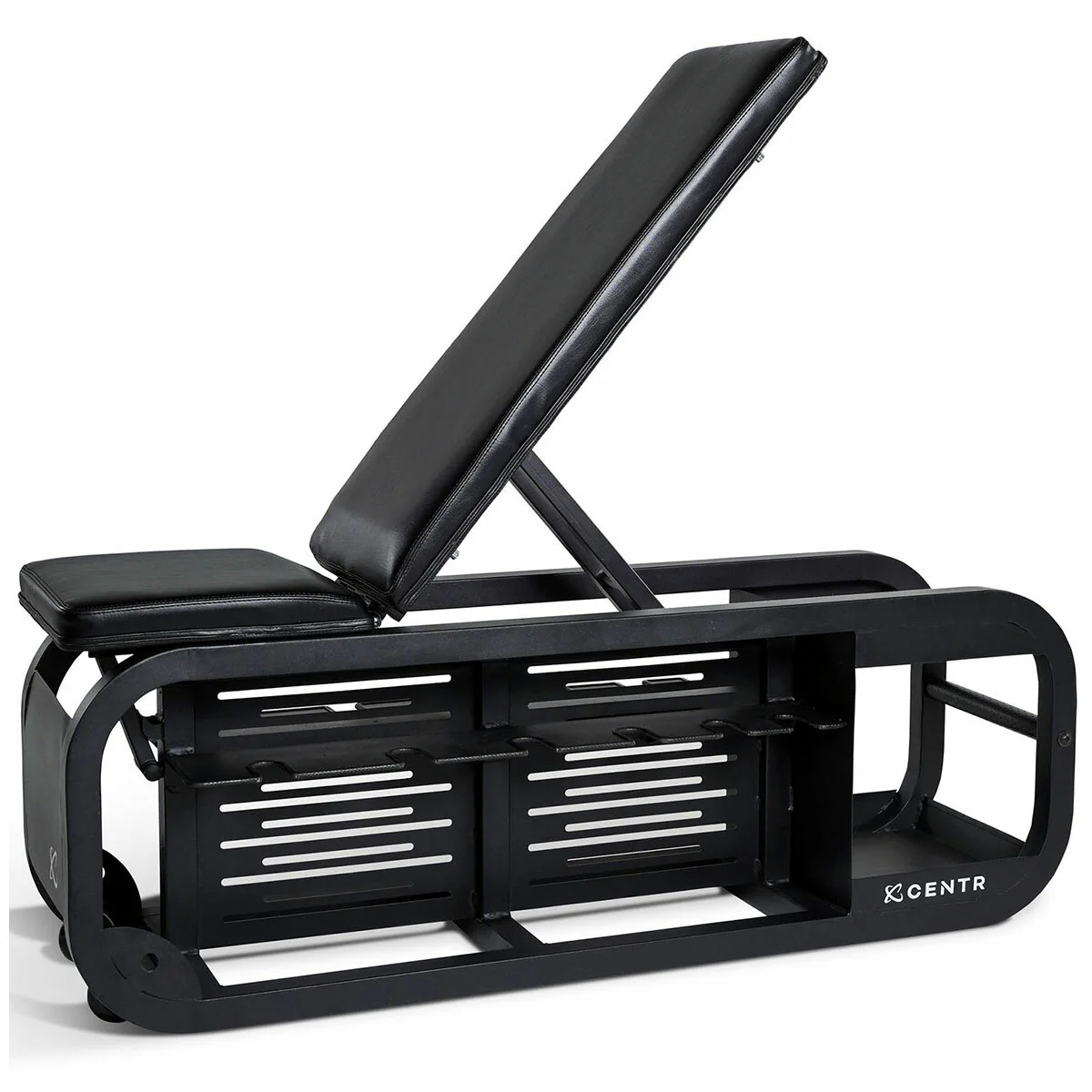 Centr Fusion Bench With Dumbbell Storage CFUB1.1 Black Steel Durable - Image 2