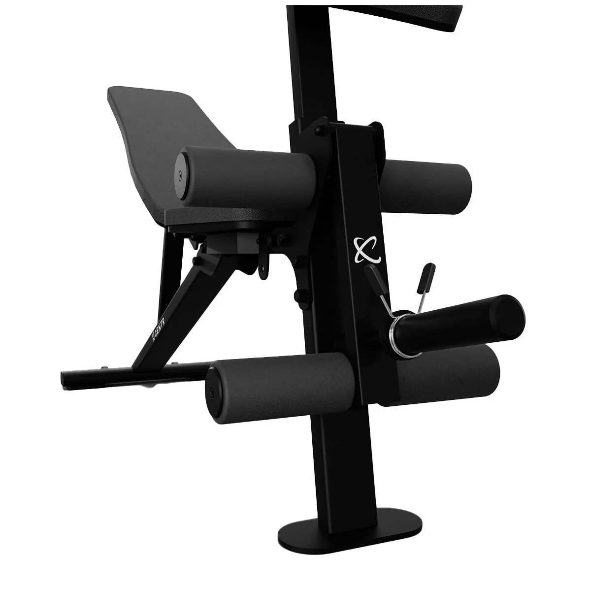 Centr Power Series FID1 Compact Adjustable Weight Bench Black Steel 500 lb Capacity - Image 5