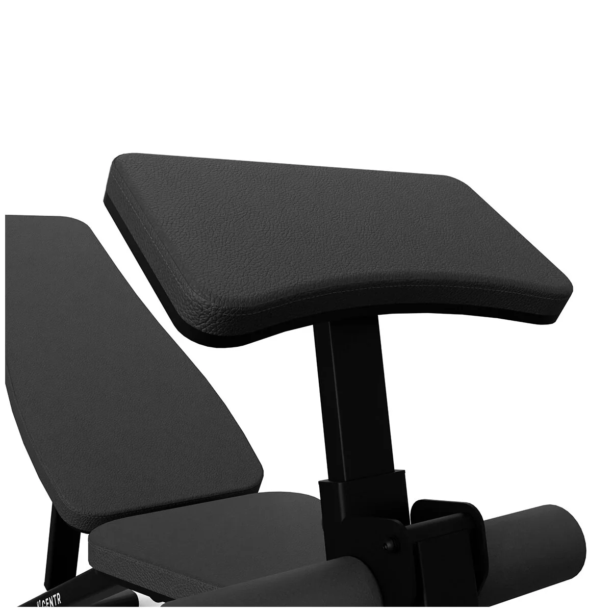Centr Power Series FID1 Compact Adjustable Weight Bench Black Steel 500 lb Capacity - Image 6