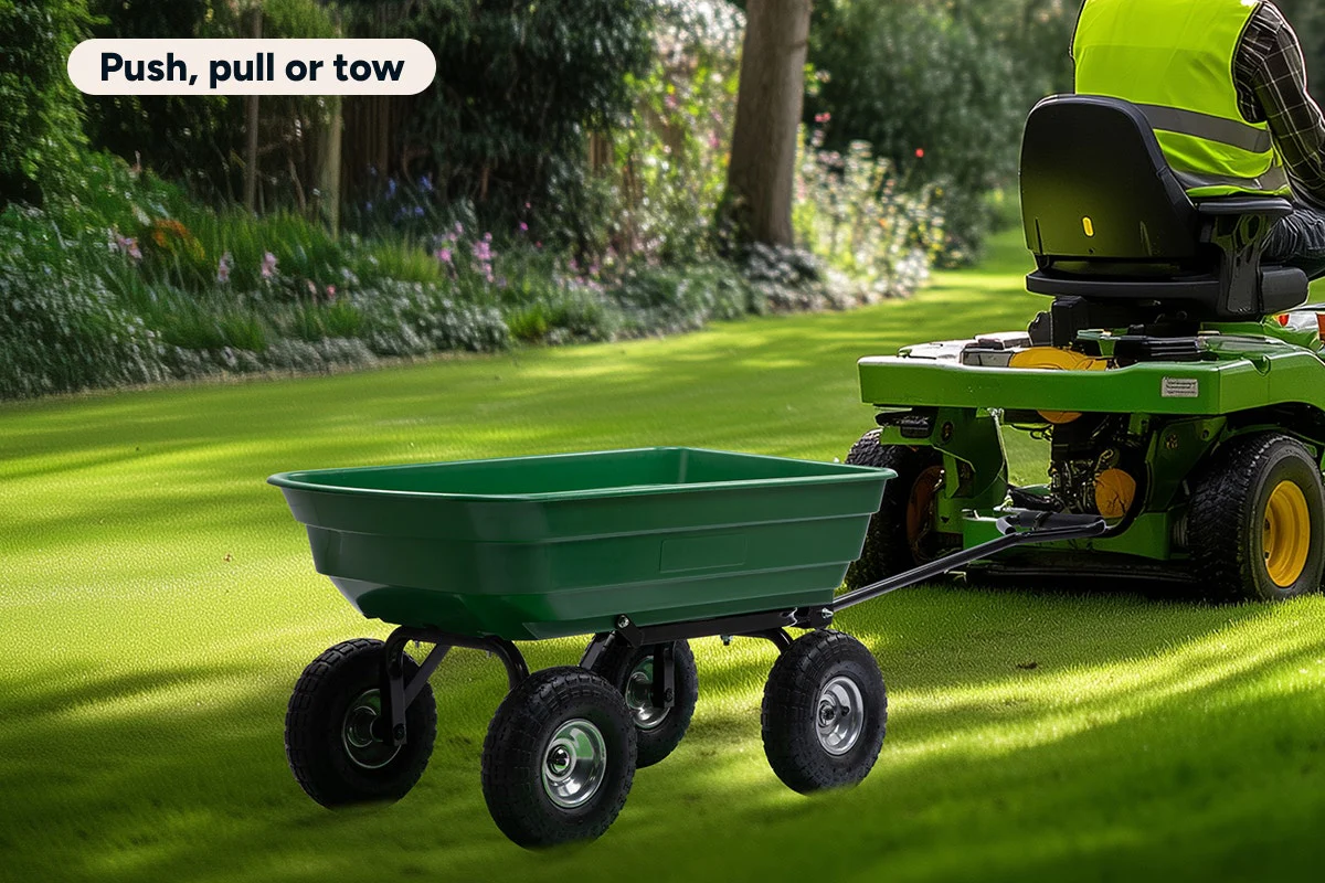 Certa 75L Garden Poly Dump Cart 200kg Capacity - Image 4