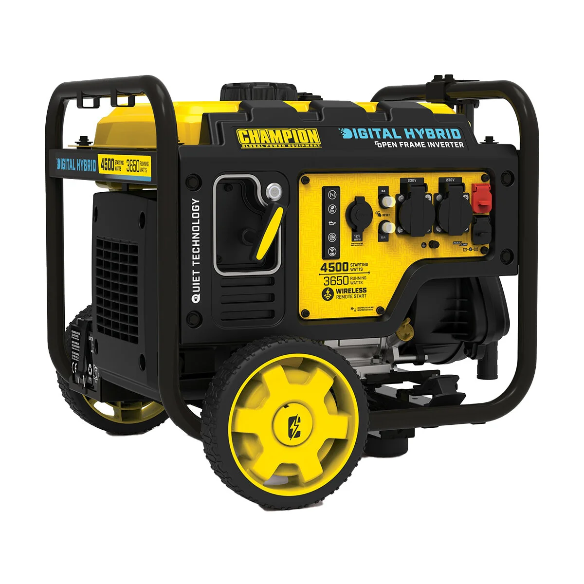 Champion Portable Inverter Generator 4500W Open Frame 500573-AU - Image 2