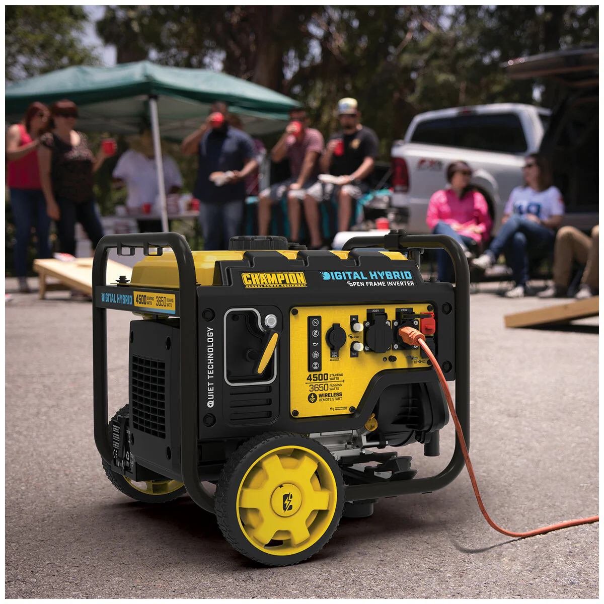 Champion Portable Inverter Generator 4500W Open Frame 500573-AU - Image 4