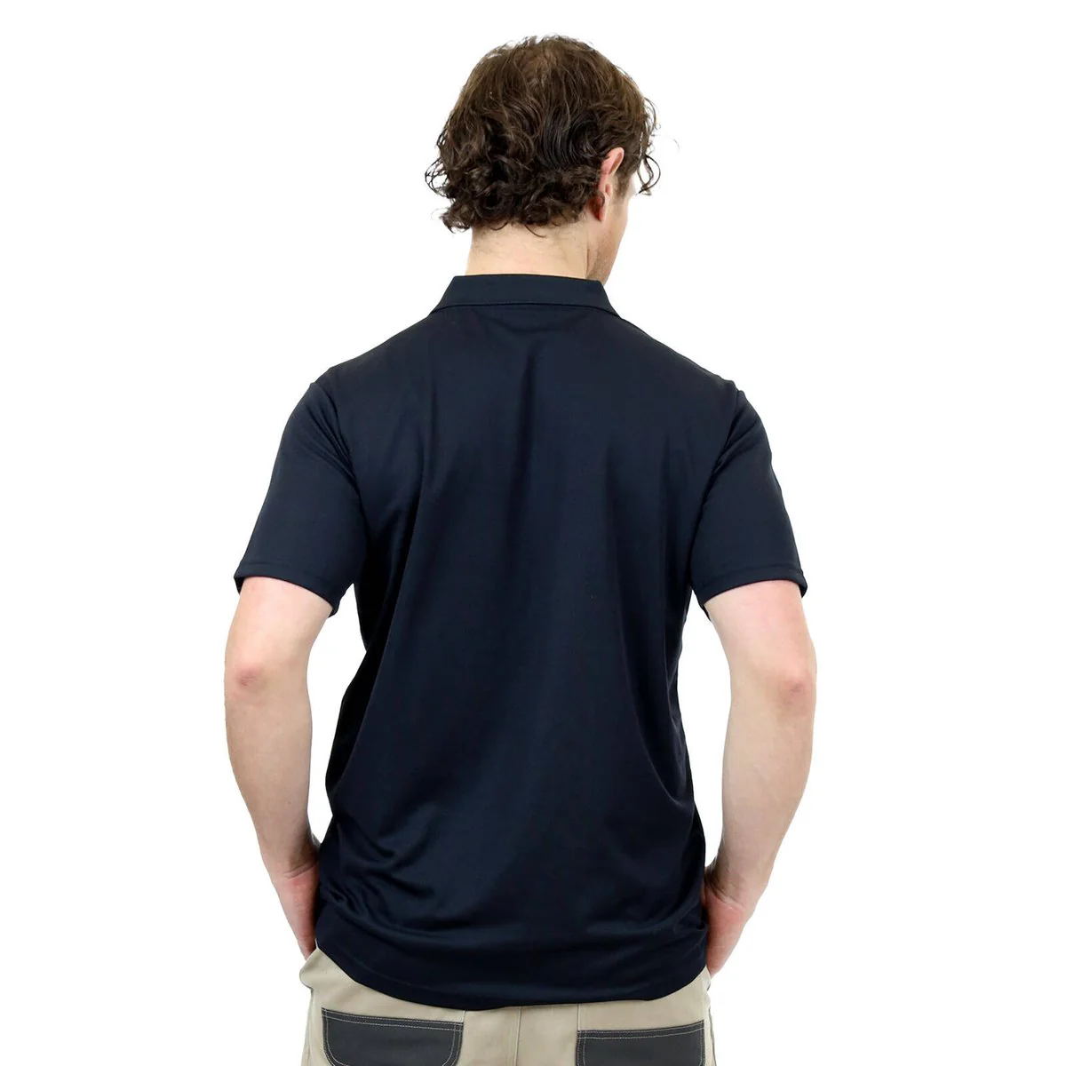 Citeco Black Dry Fit Short Sleeve Polo 2XL - Lightweight - Breathable - High Visibility - Image 3