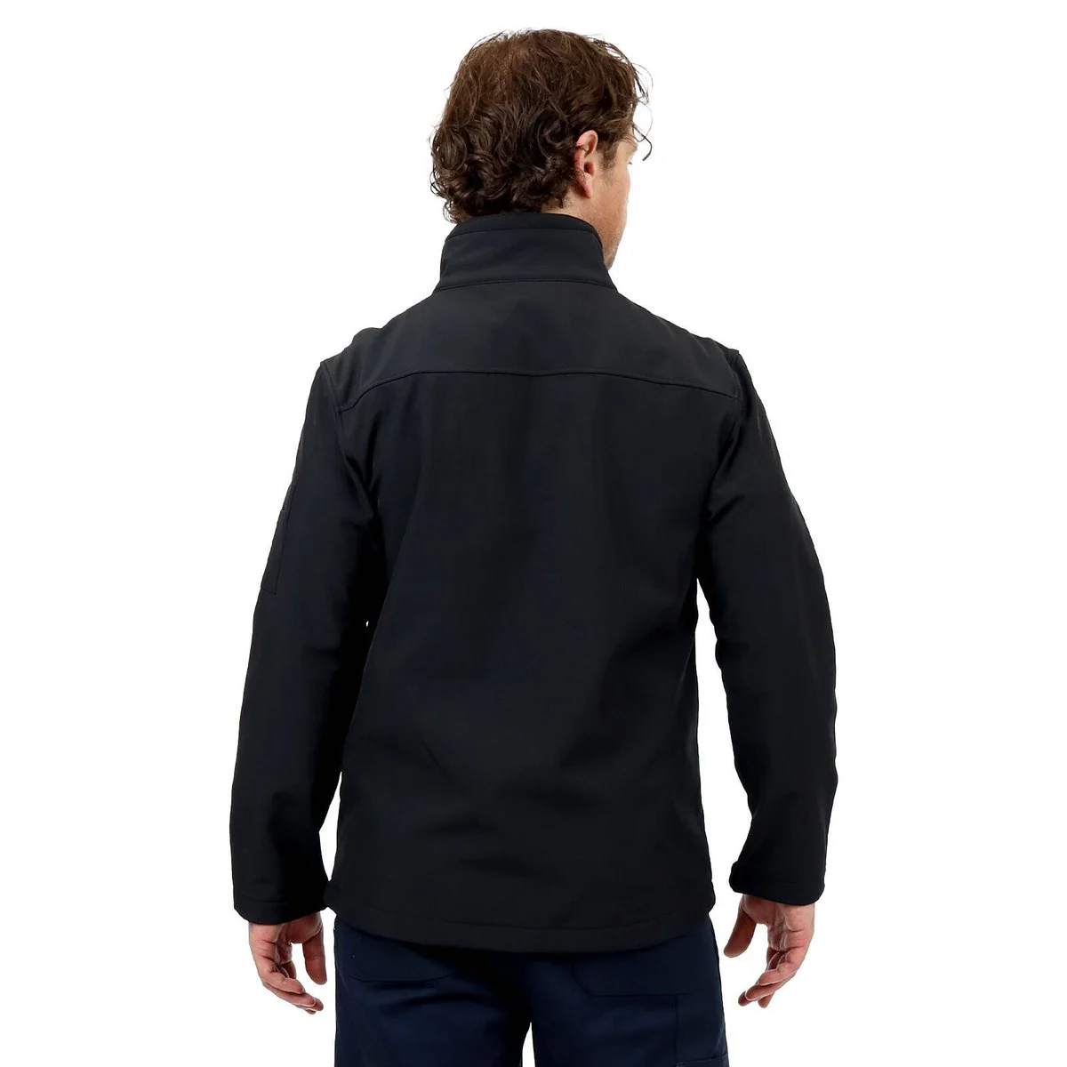Citeco Black Soft Shell Jacket Large - UPF 50+ Protection - Fleece Lined - Image 5