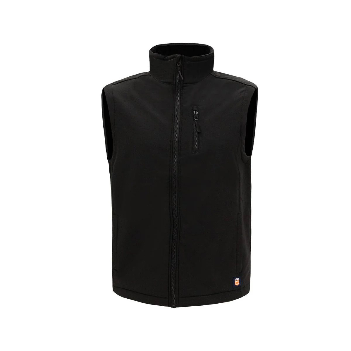 Citeco Black Soft Shell Vest - XL - Fleece Lined - Full Zip - Men's
