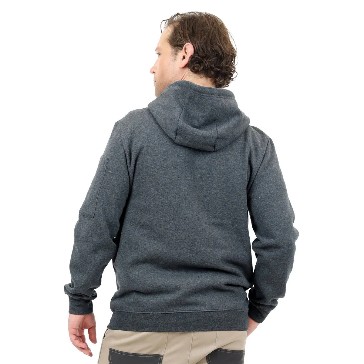 Citeco Charcoal Marle Hoodie - Men's Work Hoodie XL - UPF 50+ Protection - Image 5