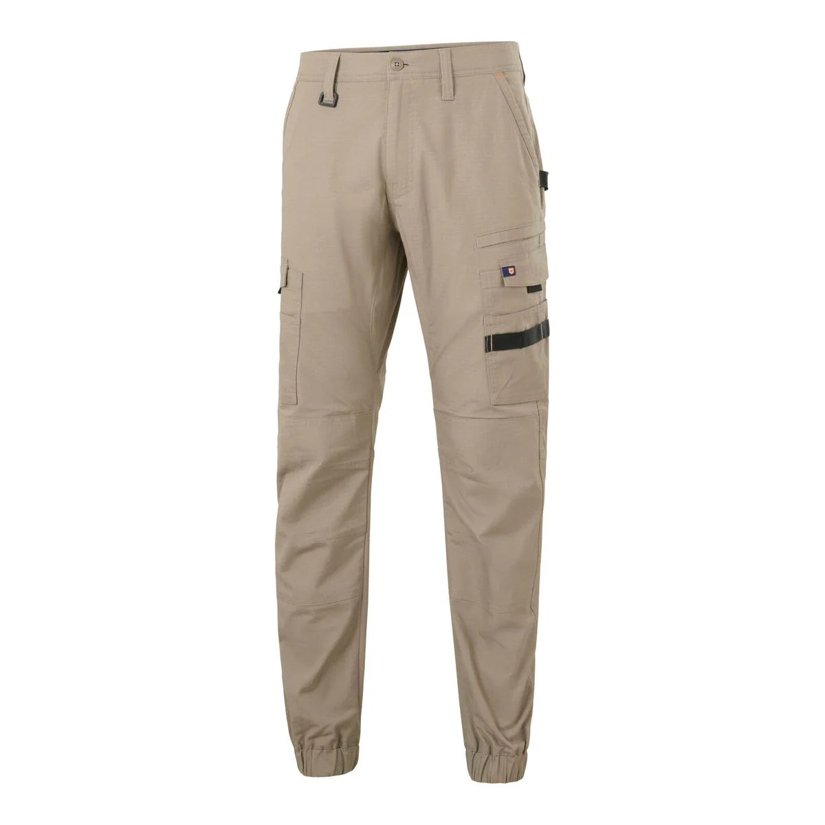 Citeco Cuffed Cargo Ripstop Pant 92r - Khaki - UPF 50+ Sun Protection - Image 2