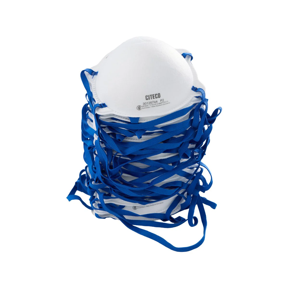 Citeco P2 Respirator 20 Pack - AS/NZS 1716:2012 - 140mm x 200mm x 140mm - Secure Fit - Image 2