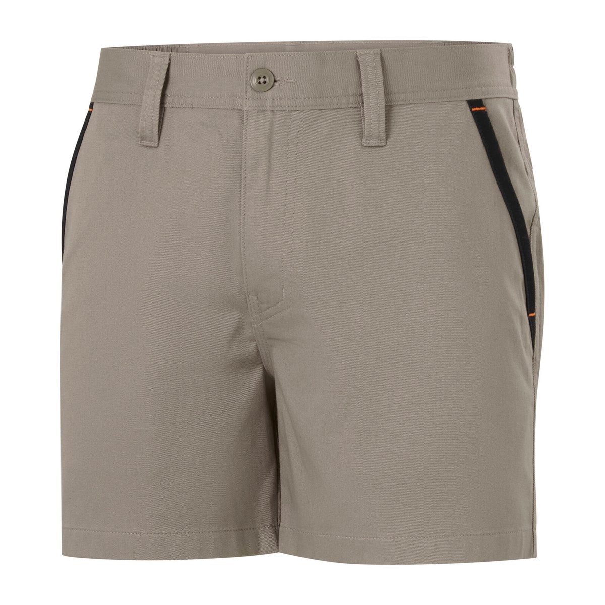 Citeco Size 102r Khaki Short Shorts - Cotton Stretch - Slim Fit - UPF 50+ - Image 2