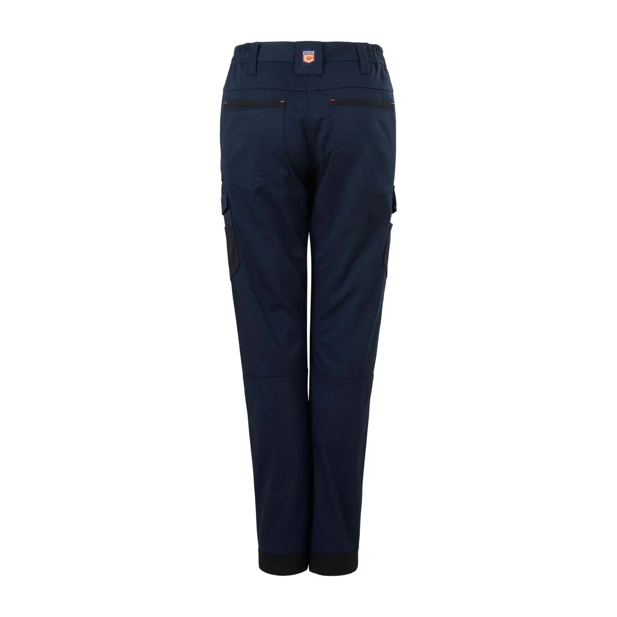 Citeco Size 14 Womens Cargo Pant - Navy - Cotton Stretch - Slim Fit - UPF 50+ - Image 3