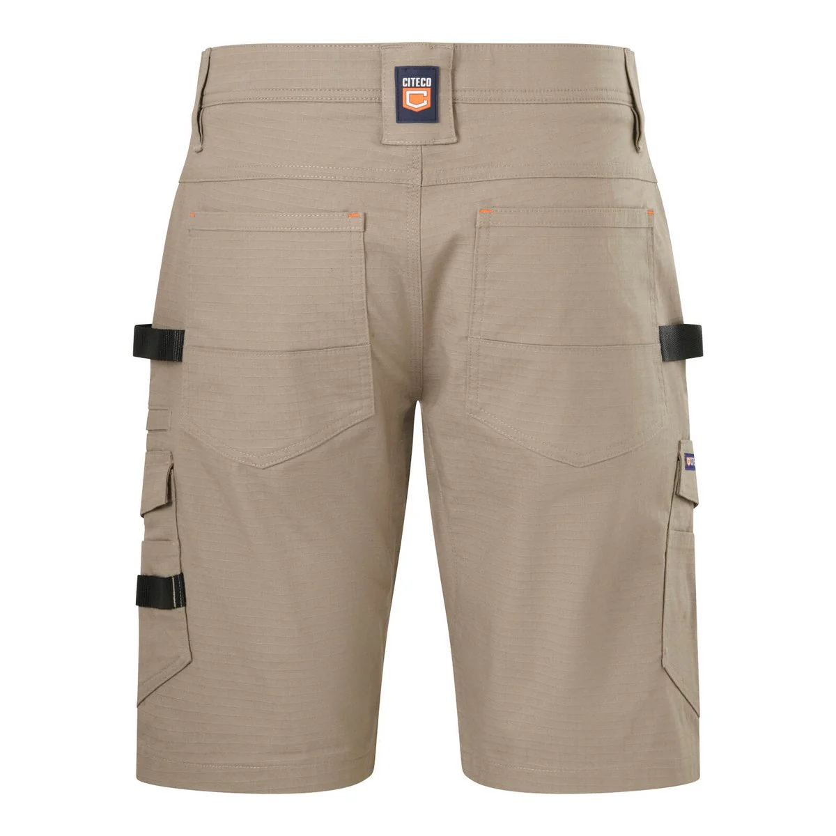 Citeco Size 82r Khaki Mid Shorts Ripstop Cargo - Durable - UPF 50+ Protection - Image 3