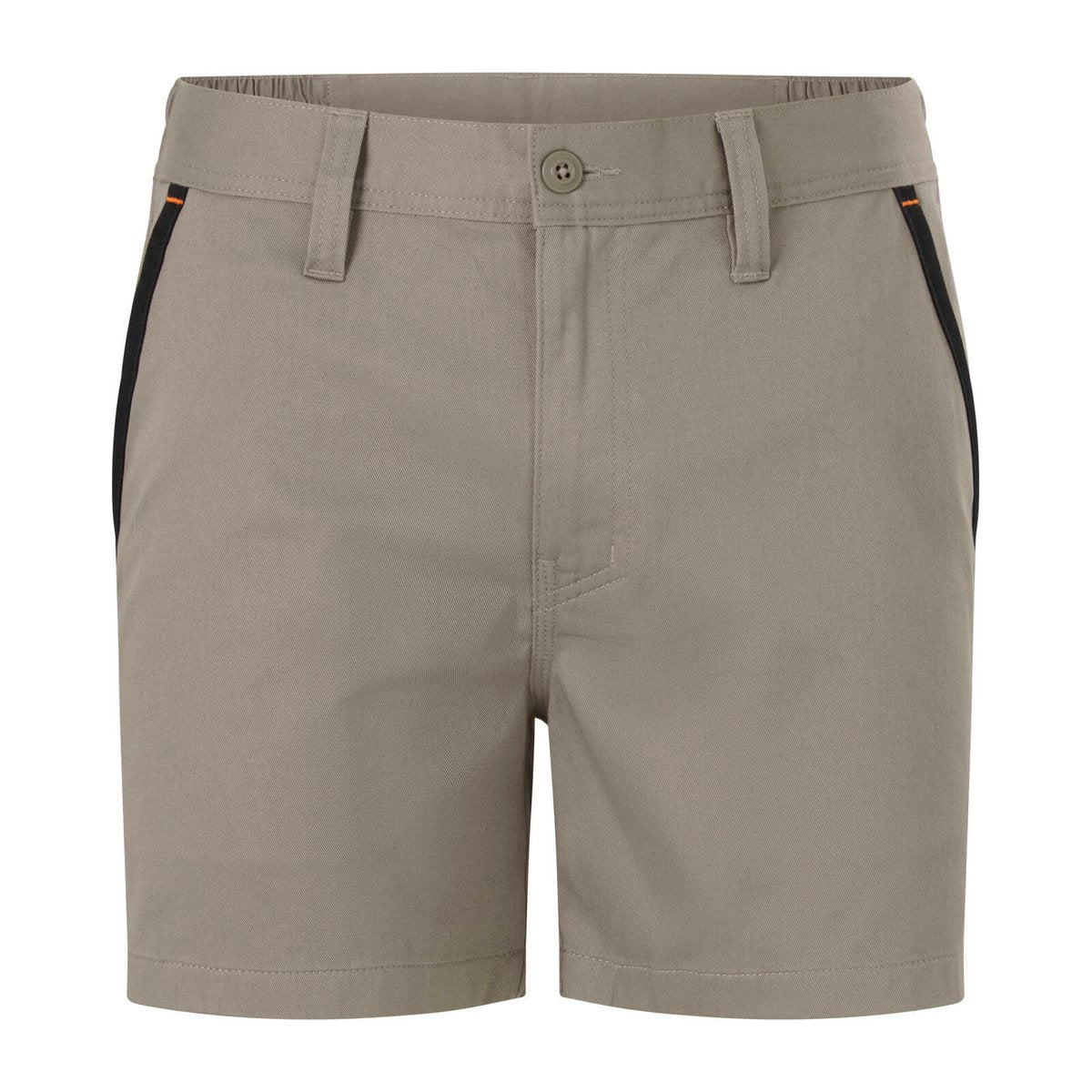 Citeco Size 97r Khaki Short Shorts - Cotton Stretch - Slim Fit - UPF 50+