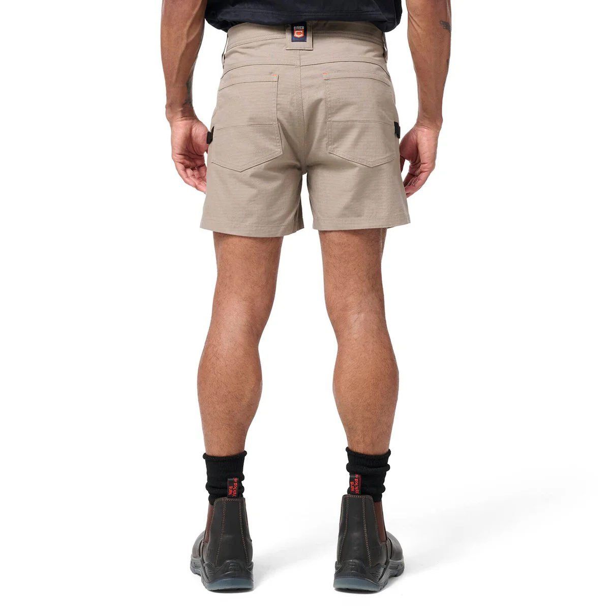 Citeco Size 97R Khaki Short Shorts Ripstop - Lightweight - UPF 50+ - Image 2
