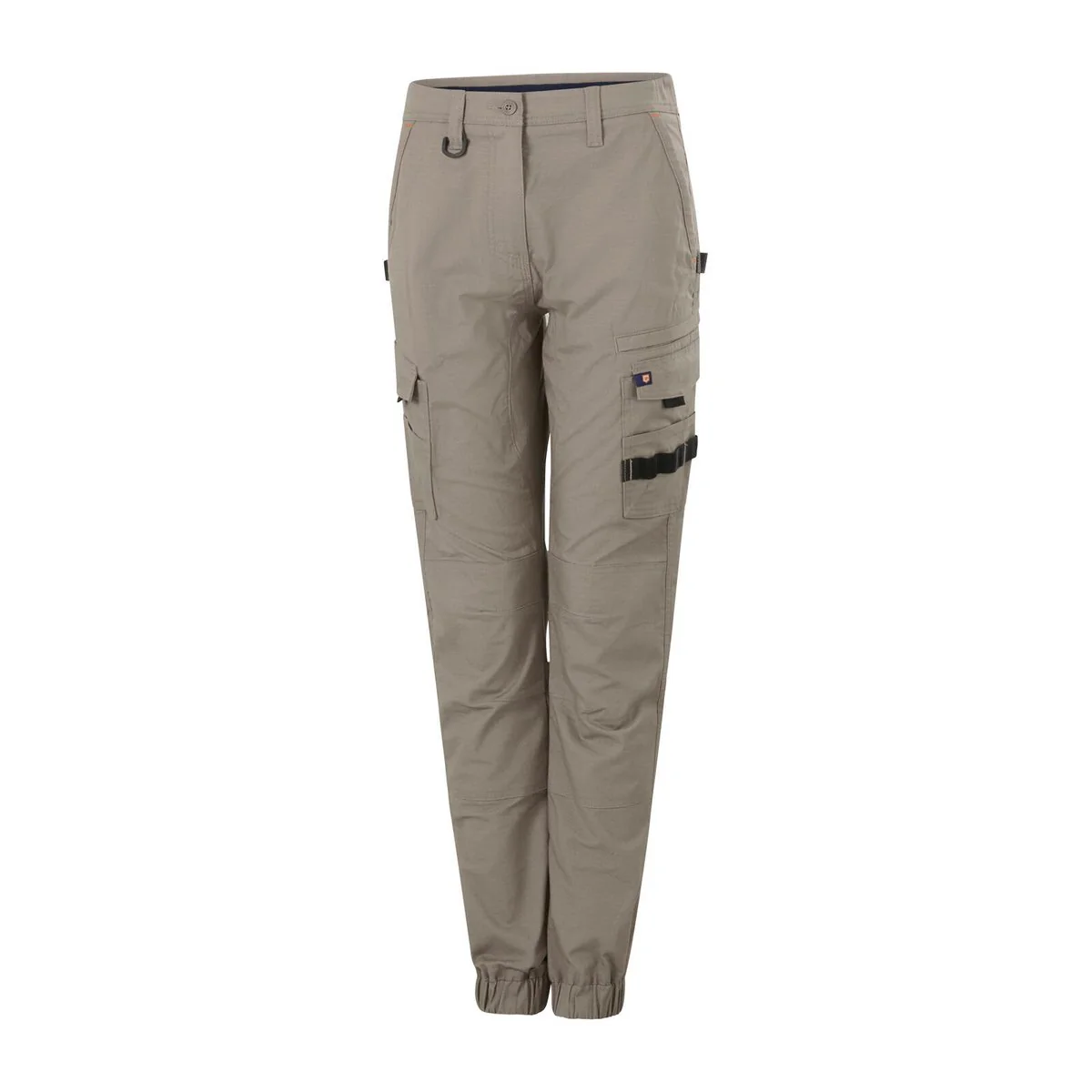 Citeco Womens Cuffed Cargo Ripstop Pant Size 18 - Khaki - UPF 50+ Sun Protection - Image 2