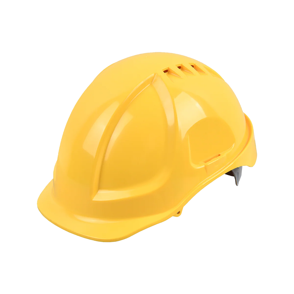 Citeco Yellow Vented Safety Helmet - ABS Plastic - Lightweight - Comfortable