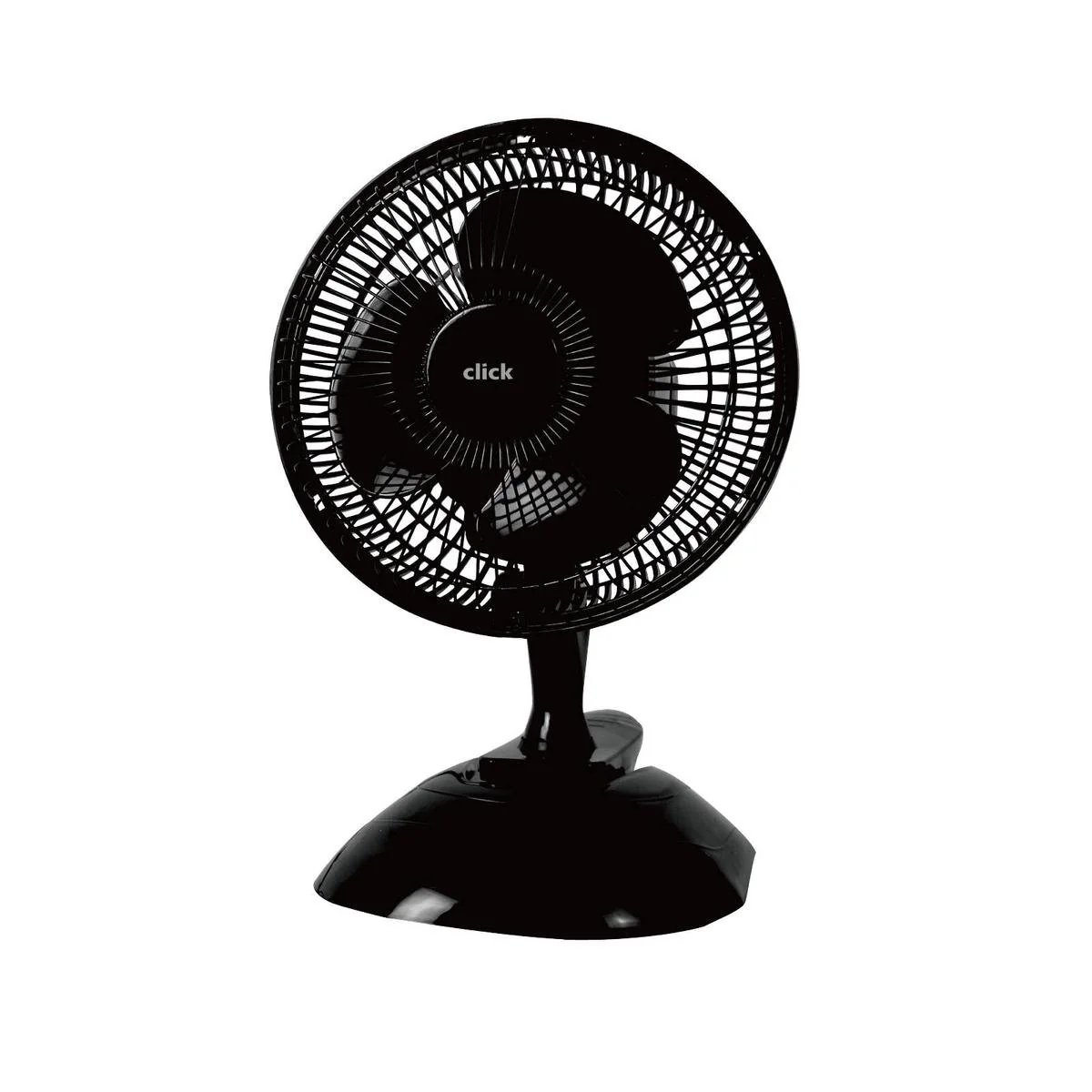 Click 15cm Clip on Desk Fan - Black - Adjustable Speed - Compact Design
