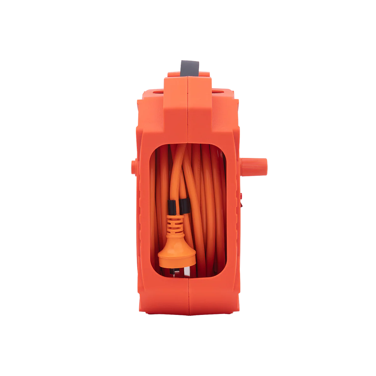 Click 20m Heavy Duty 4 Outlet Cable Reel - Orange and Grey - Safety Features - Image 3