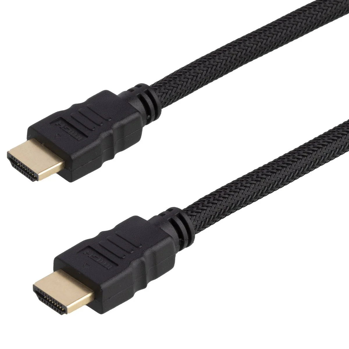 Click 5m 4K HDMI Cable - Black - 60Hz - Durable Nylon Braided Sheath