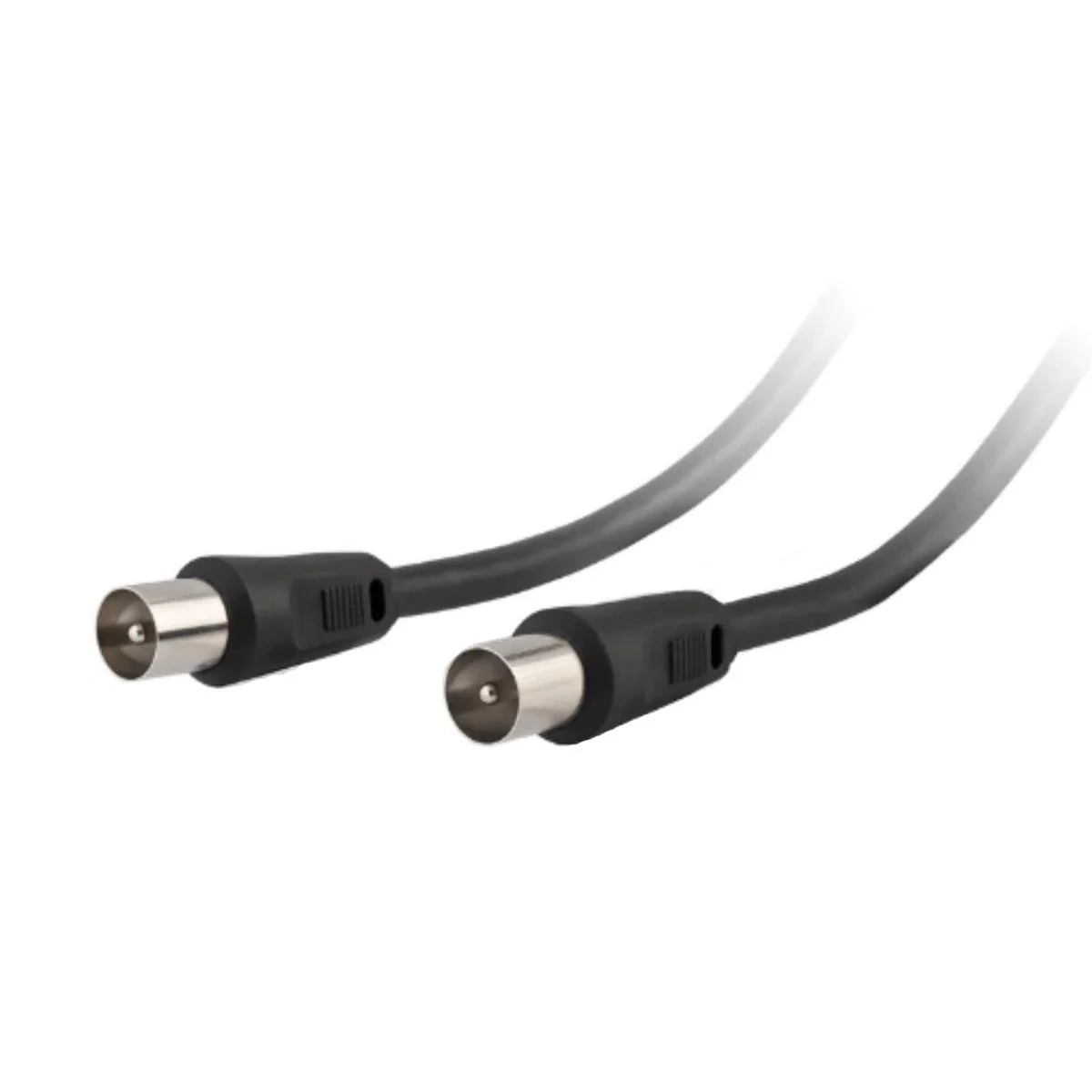 Click 5m Coaxial PAL TV Cable - 5m - Shielded - Indoor Use
