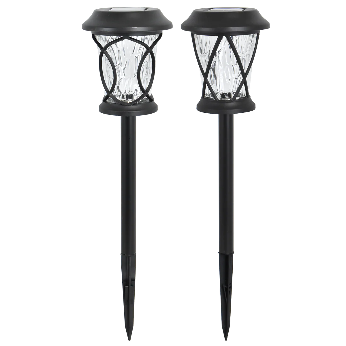 Click Douglas Solar LED Pathway Light - 105mm - Stainless Steel - Outdoor Use
