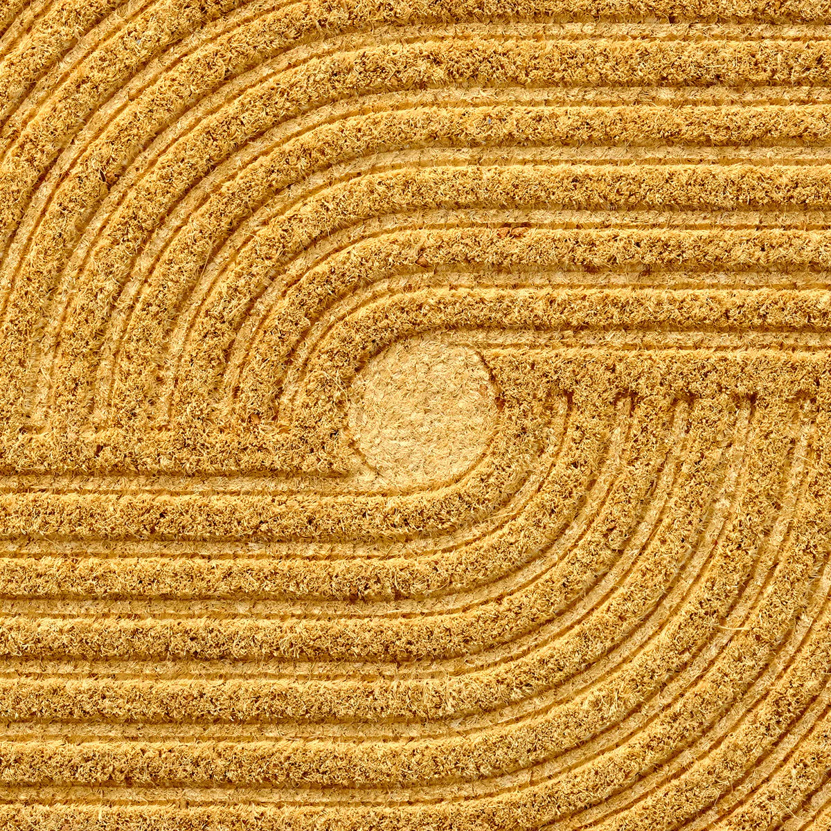 Coir Outdoor Mat - 50 x 80cm - Embossed Design - Durable & Non-Slip - Image 3