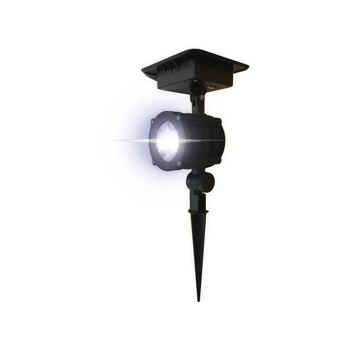 Cole Bright 50lm Solar Radar 360 Linkable Spotlight - 80mm x 340mm - Outdoor Security Light - Image 2
